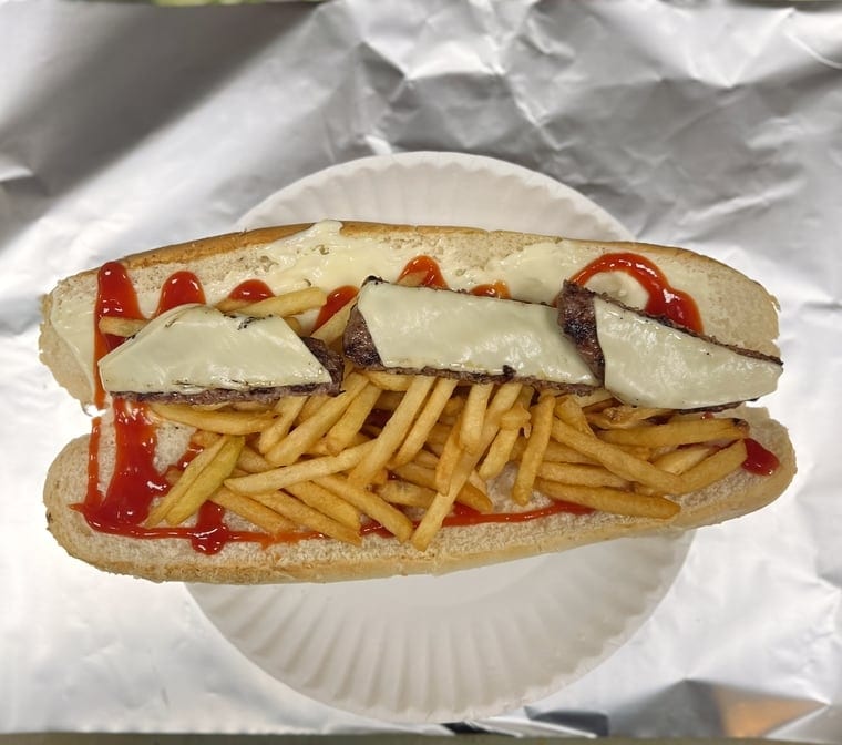 Italian Cheeseburger Combo.