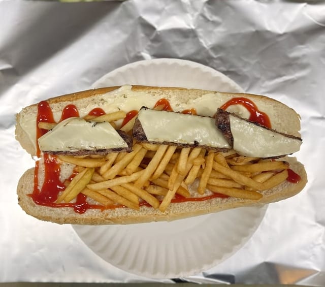 Italian Cheeseburger Combo.