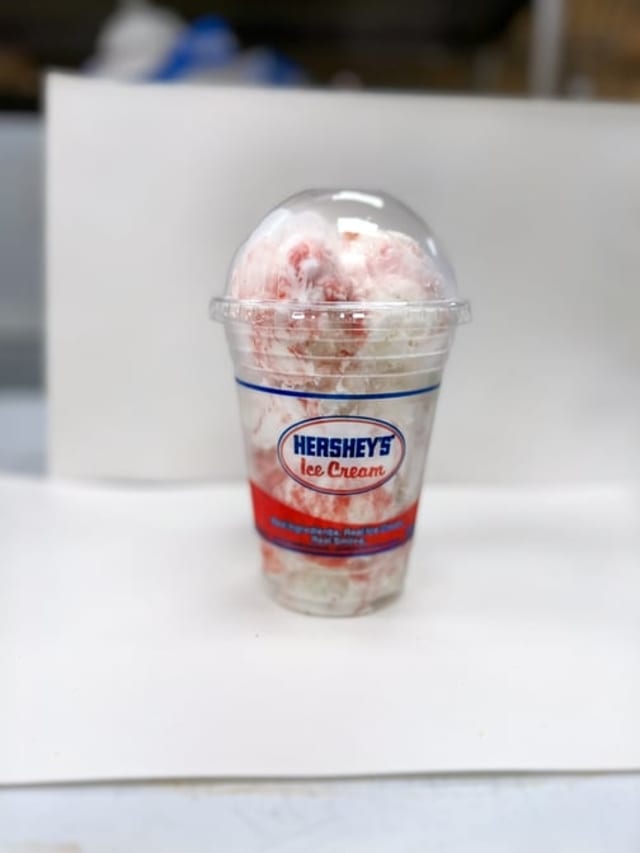 Strawberry Cheesecake Ice Cream.