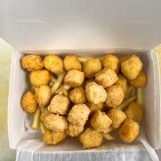 Popcorn Chicken with Fries & Soda