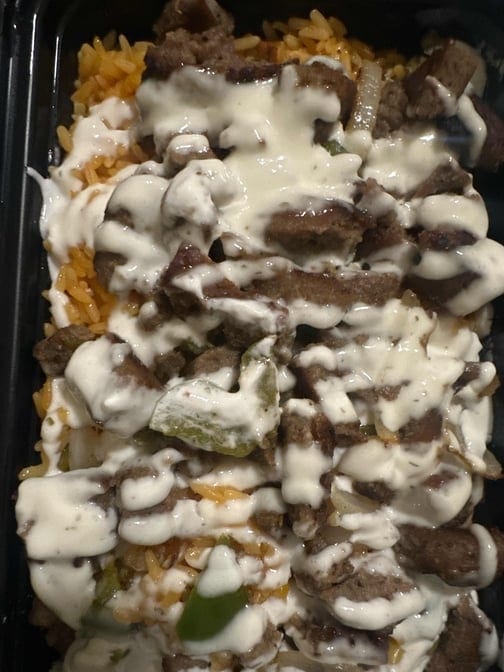 Lamb Over Rice.