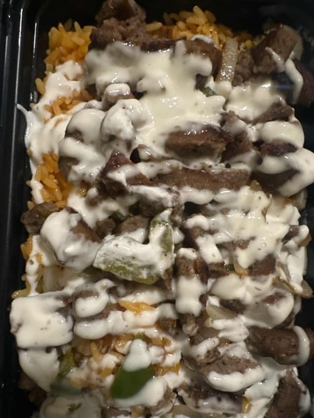 Lamb Over Rice.