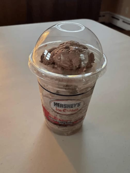 Chocolate Ice Cream.