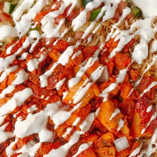 Grilled Chicken Over Rice