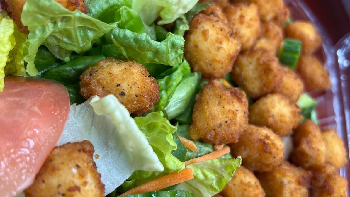 Popcorn Chicken Salad.