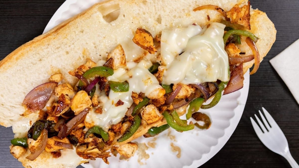 Chicken Cheesesteak Combo (Halal)