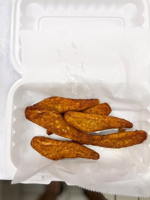 Boneless Hot Wings.
