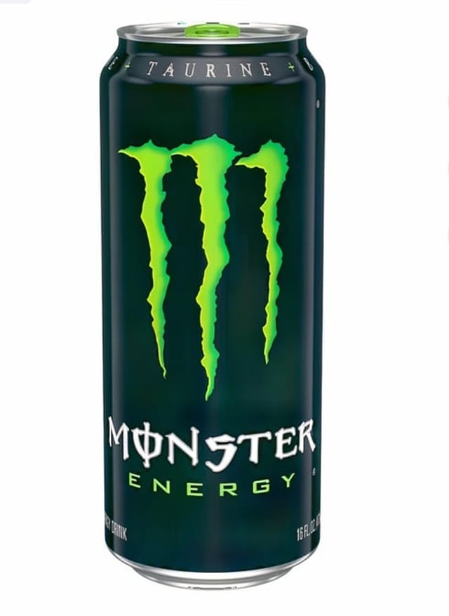 Monster Energy Drink.