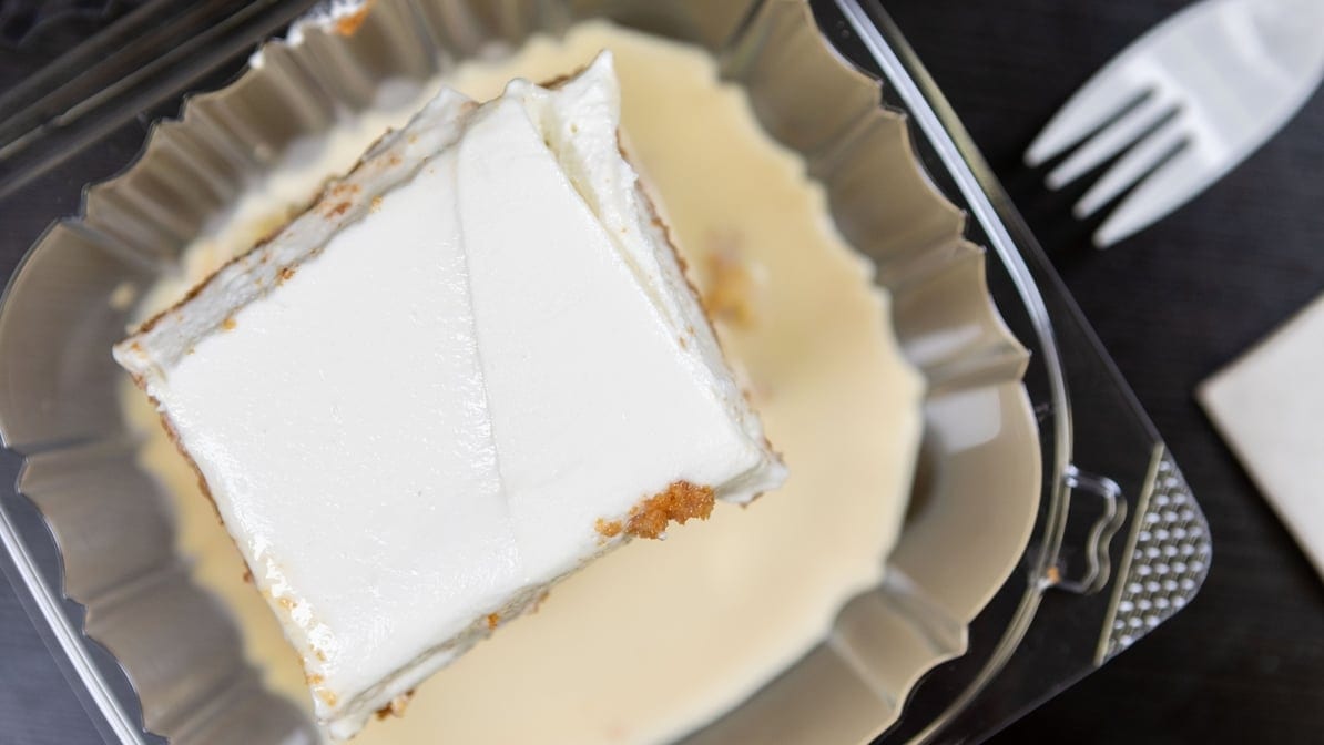 Tres Leches Cake.