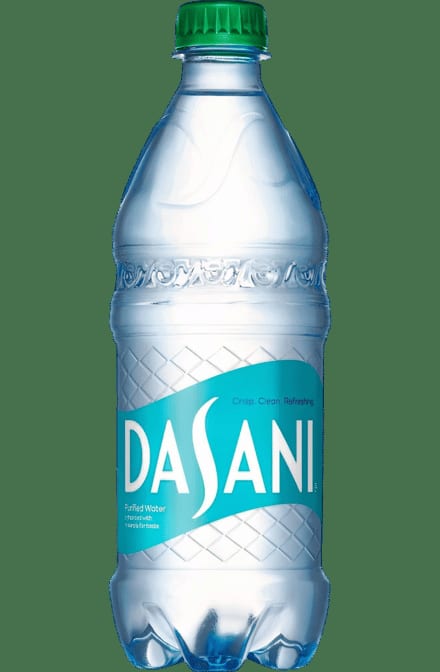 Dasani Water.