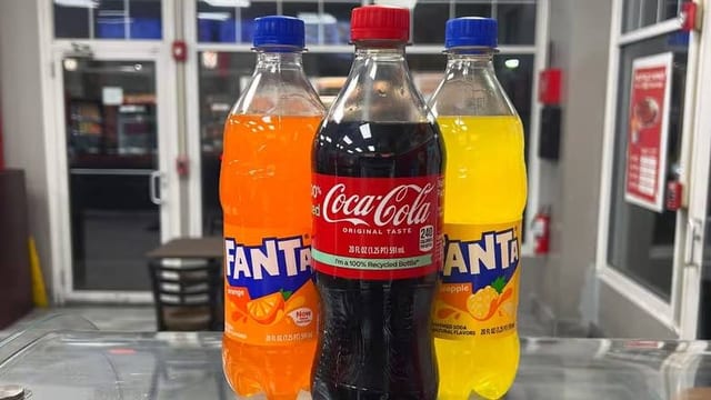 Pineapple Soda Bottle (20 Oz).